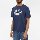 orSlow Men's O.R.S.L 13 Print T-Shirt in Navy