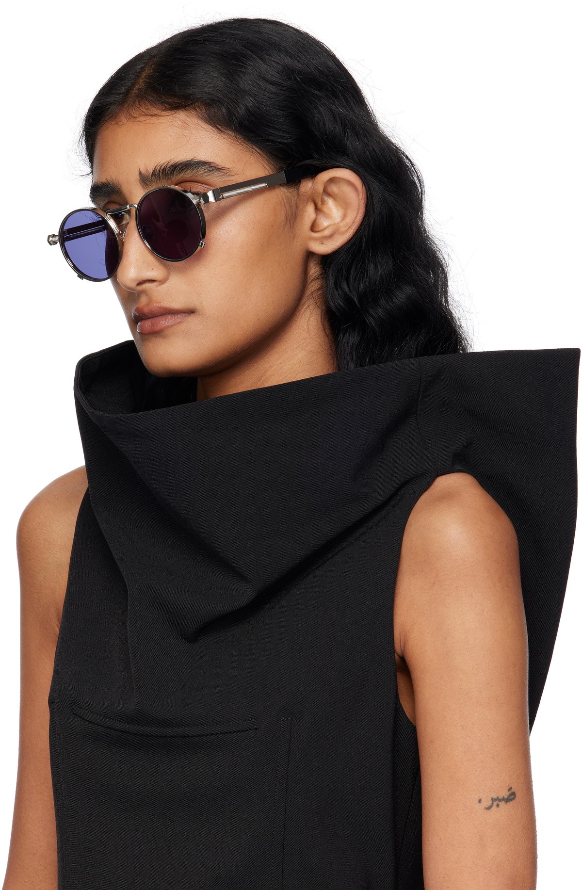 Jean Paul Gaultier Silver 'The 56-8171' Sunglasses