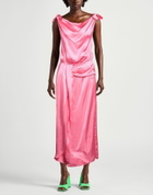 Manila Grace Womens Midi dress in Pink