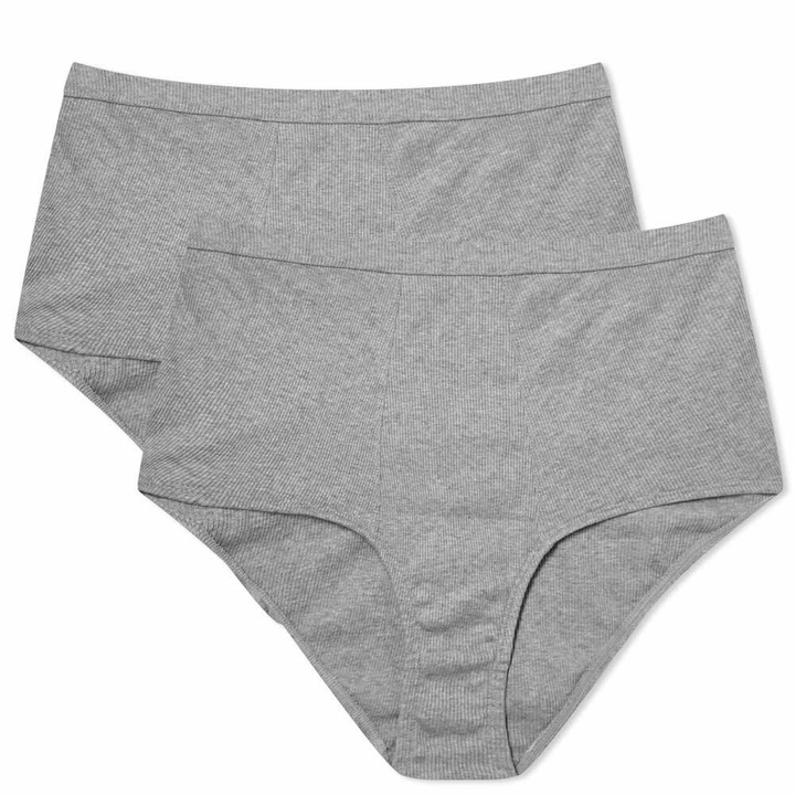 Photo: Organic Basics Organic Rib-Flex High Rise Brief - 2 Pack