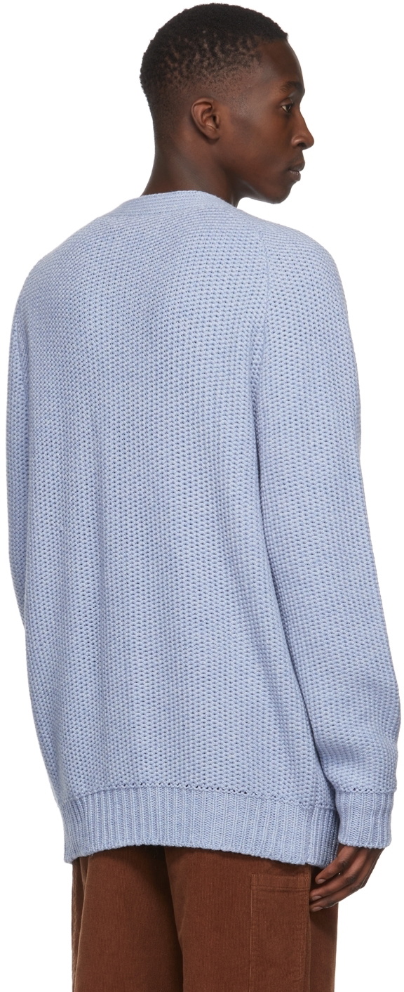 The Elder Statesman Spiral City cashmere cardigan - Blue