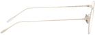 YUICHI TOYAMA. SSENSE Exclusive Beige Herbert Glasses