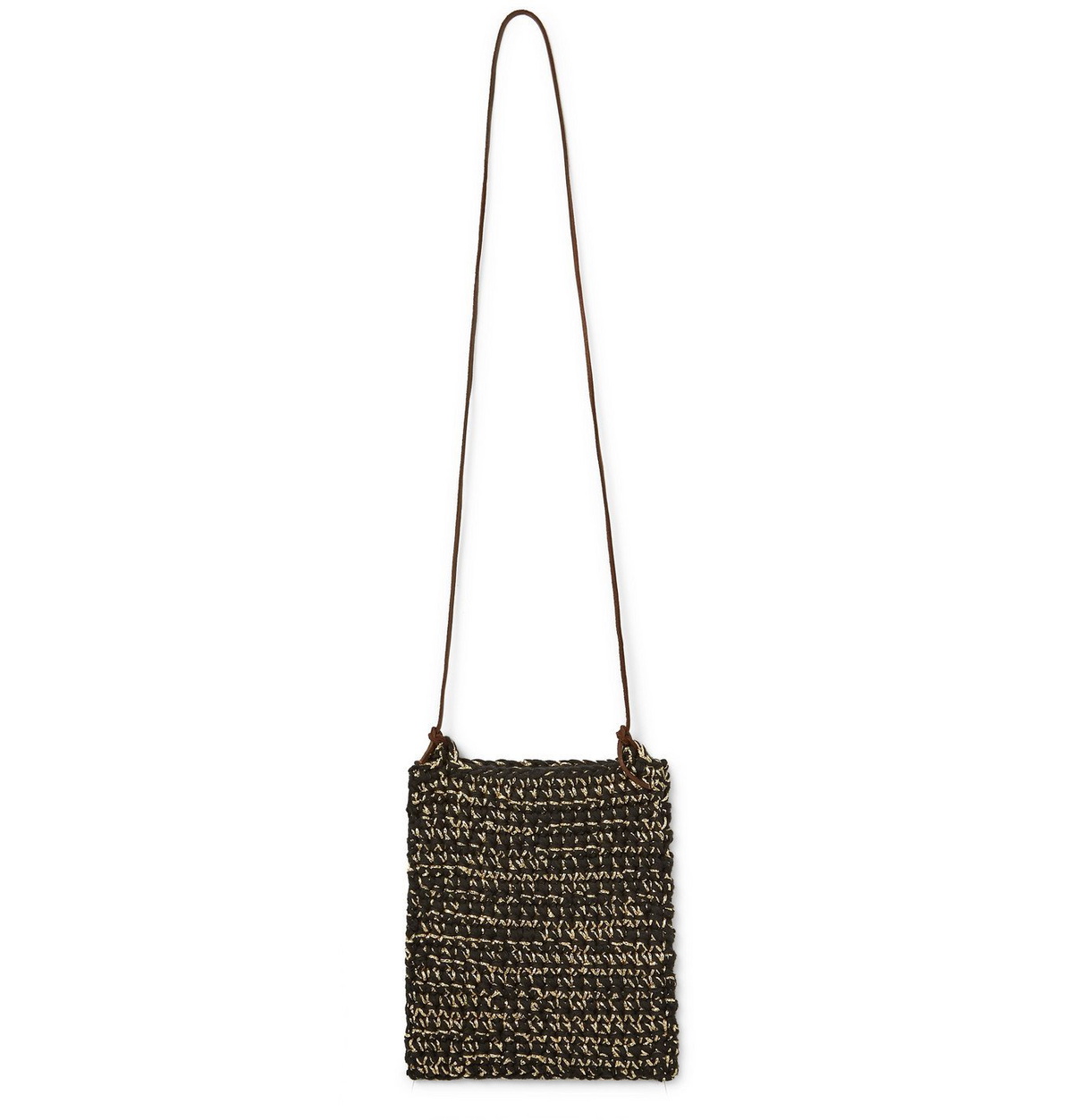 NICHOLAS DALEY crochet neck pouch 20aw - ショルダーバッグ