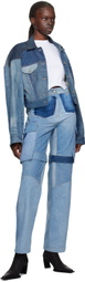 SRVC Blue Slouch Denim Jacket