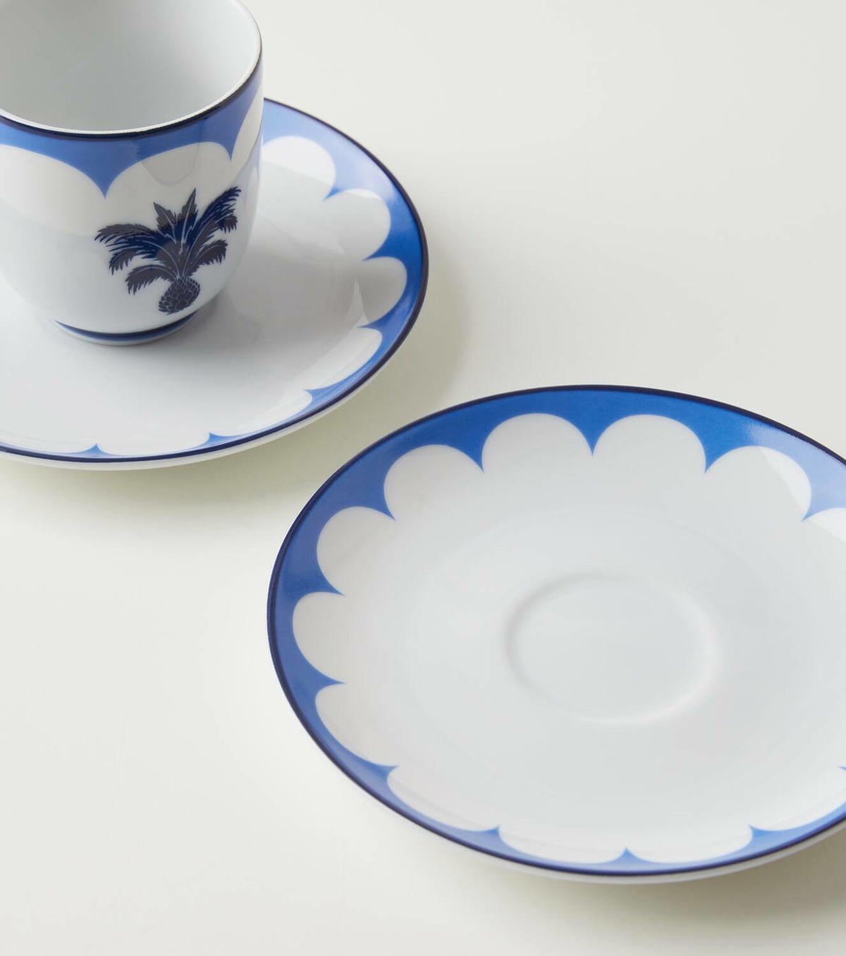 Aquazzura Casa Jaipur set of 2 espresso cups and saucers