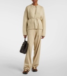 Extreme Cashmere N°384 Ginza belted cashmere cardigan