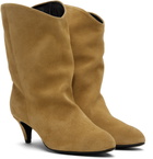 BY FAR Tan Osage Boots