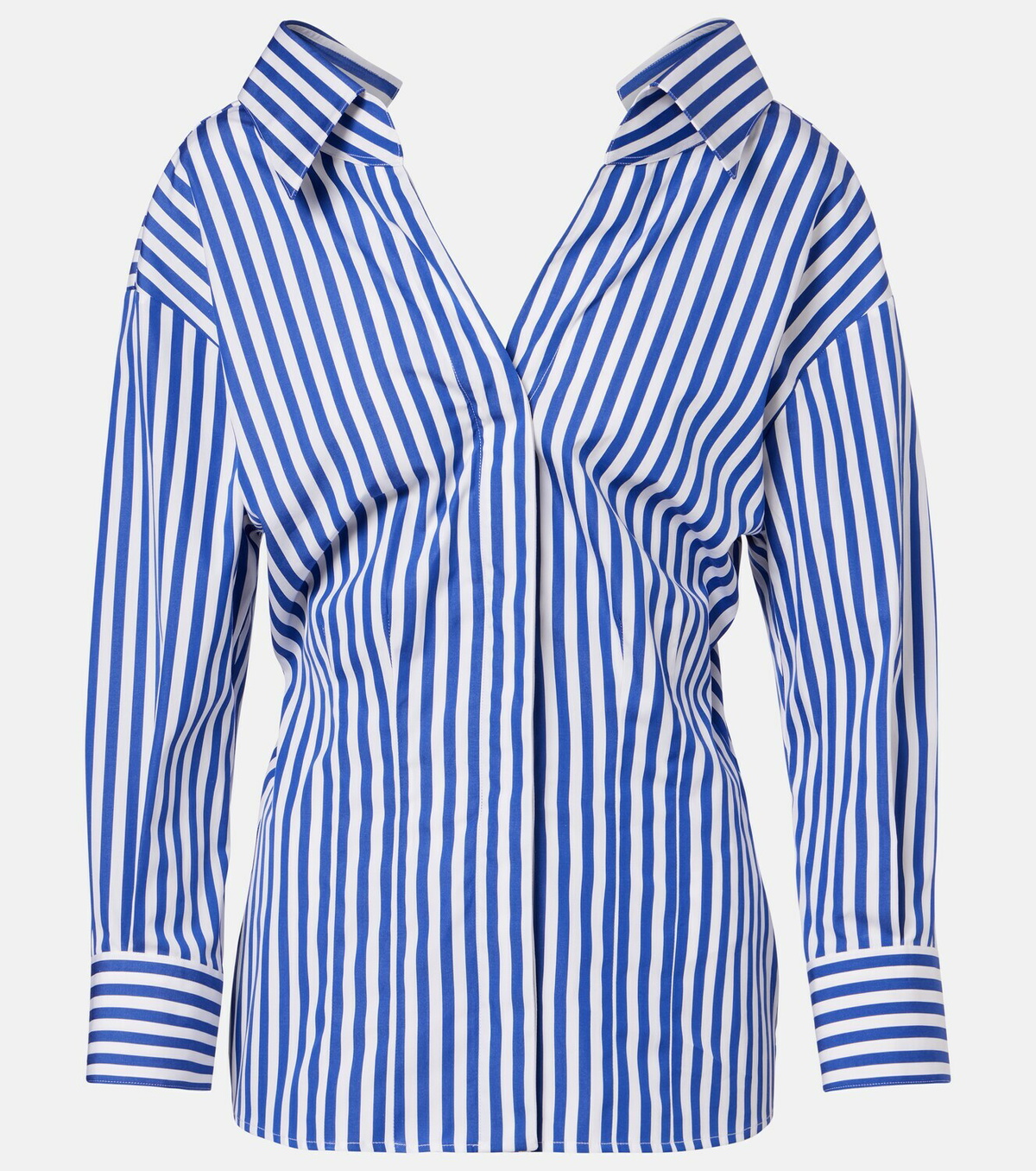 Givenchy Striped cotton poplin blouse