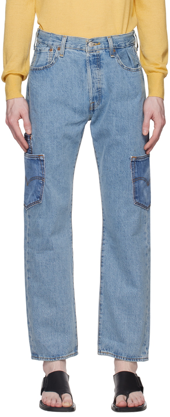 Maryam Nassir Zadeh Blue Thistle Jeans