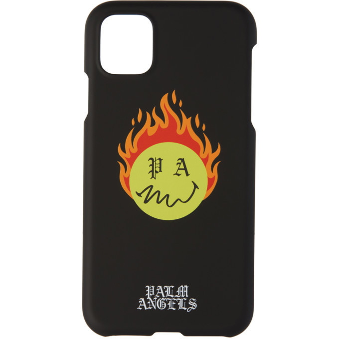 Photo: Palm Angels Black Burning Head iPhone 11 Case