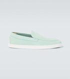 Christian Louboutin Varsiboat leather boat shoes