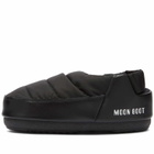 Moon Boot Women's Sandal Band Nylon Shoes in Black