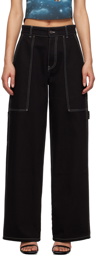 Stella McCartney Black Workwear Jeans