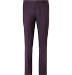 Paul Smith - Aubergine Soho Slim-Fit Wool Suit Trousers - Purple