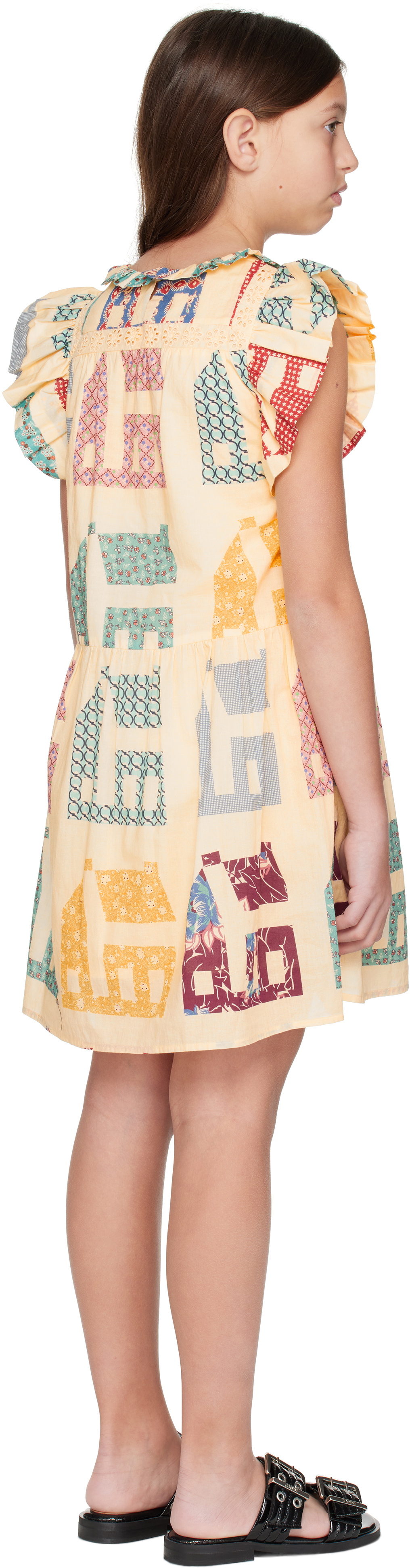 SEA NY Kids Beige Anneliese Dress