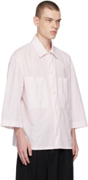 LEMAIRE Pink Military Shirt