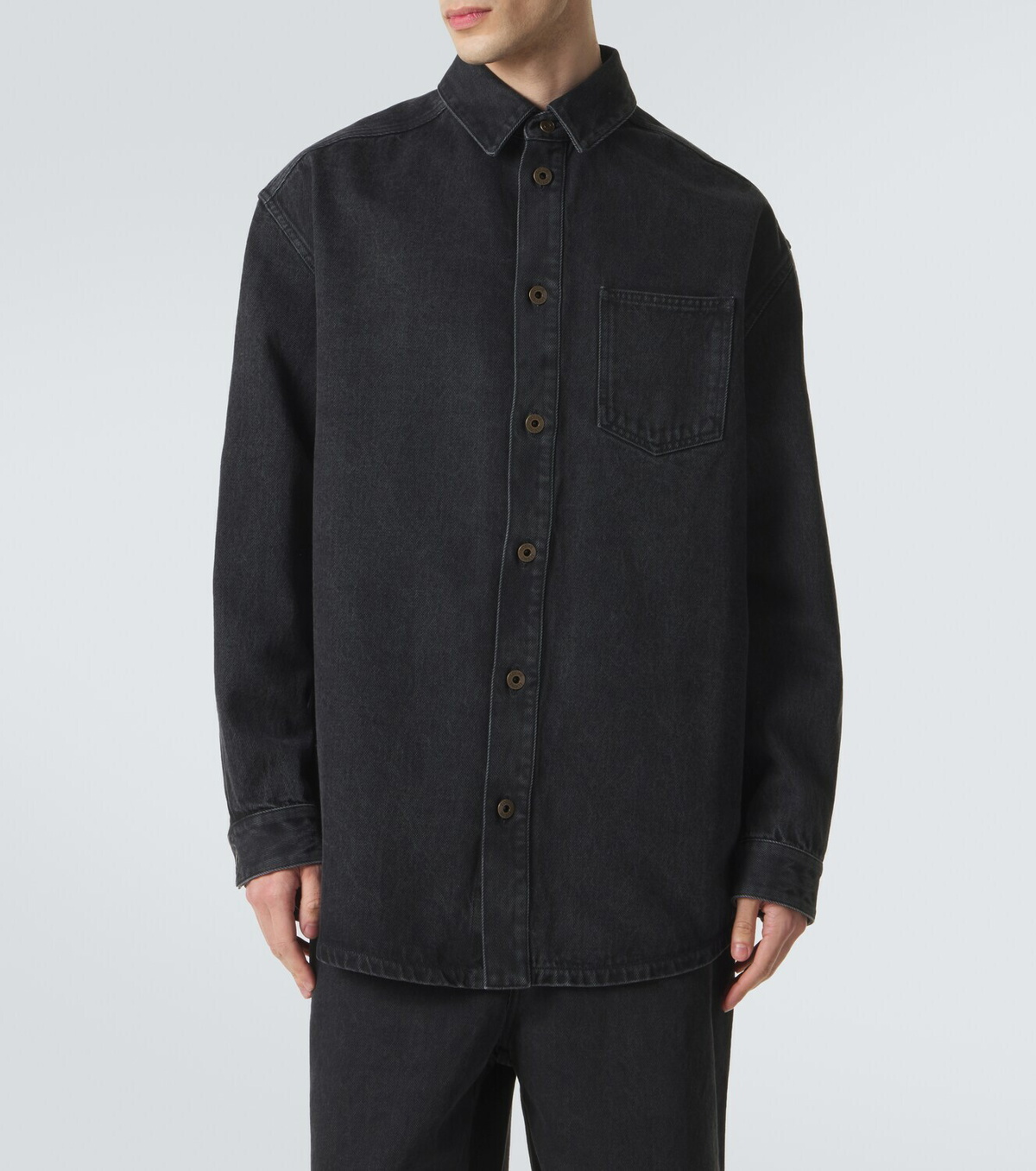 Loewe Anagram denim overshirt
