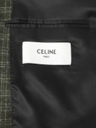 CELINE - Wool Bouclé Jacket - Green