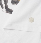Folk - Goss Brothers Printed Cotton-Jersey T-Shirt - White