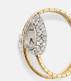 Yeprem Y-Momento 18kt gold (750/1000) watch with diamonds