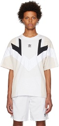 adidas Originals Off-White & Beige Rekive T-Shirt