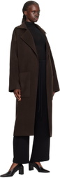 Nanushka Brown Alamo Coat