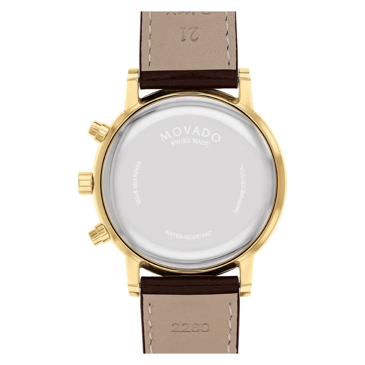 Movado Museum Classic Chronograph Quartz Green Dial Mens Watch 607890