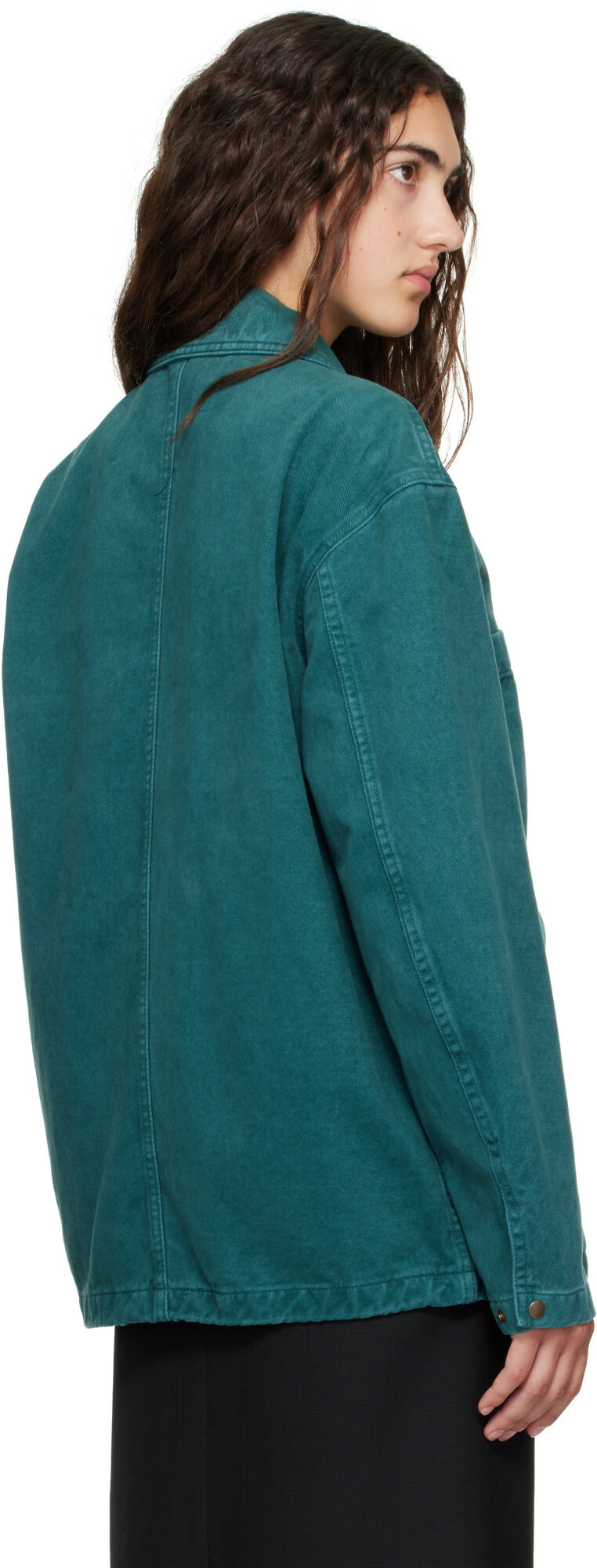 TONYWACK Green Brushed Cotton Barn Jacket