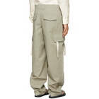 Jacquemus Khaki Le Pantalon Alzu Cargo Pants