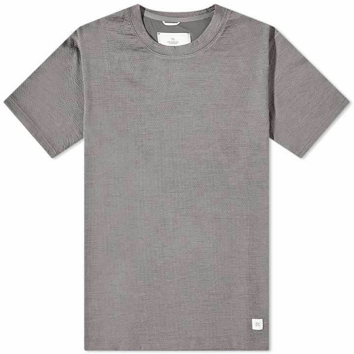 Photo: Reigning Champ Men's Solotex Mesh T-Shirt in Quarry