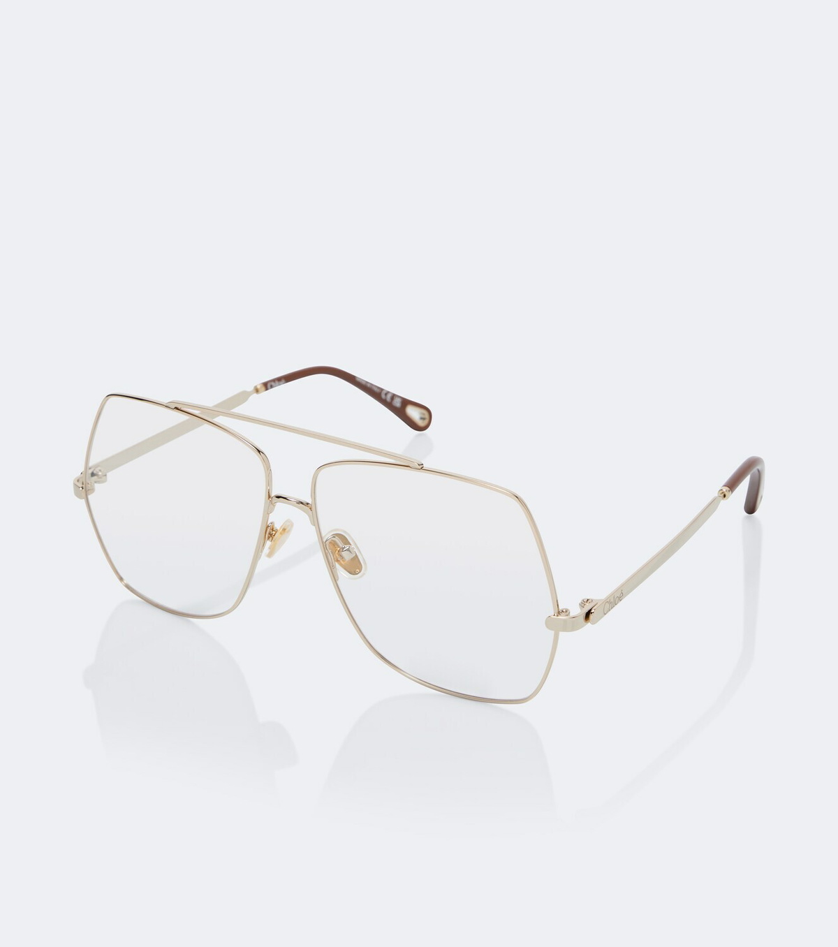 Chloé Aly navigator glasses