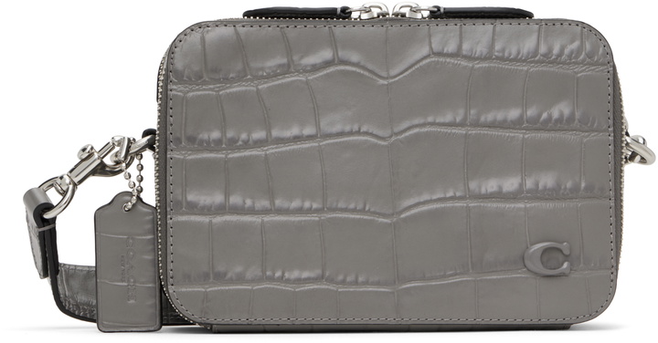 Photo: Coach 1941 Gray Charter Crossbody 91 Bag