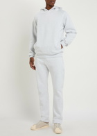 Raith Axel Hooded Cotton-blend Sweatshirt Grey