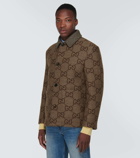 Gucci Maxi GG wool jacquard jacket