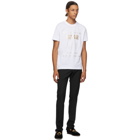 Versace Jeans Couture White Etichetta T-Shirt