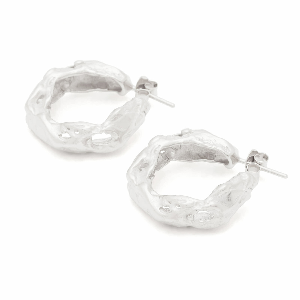 Simuero Women's Cabo Earrings in Silver 