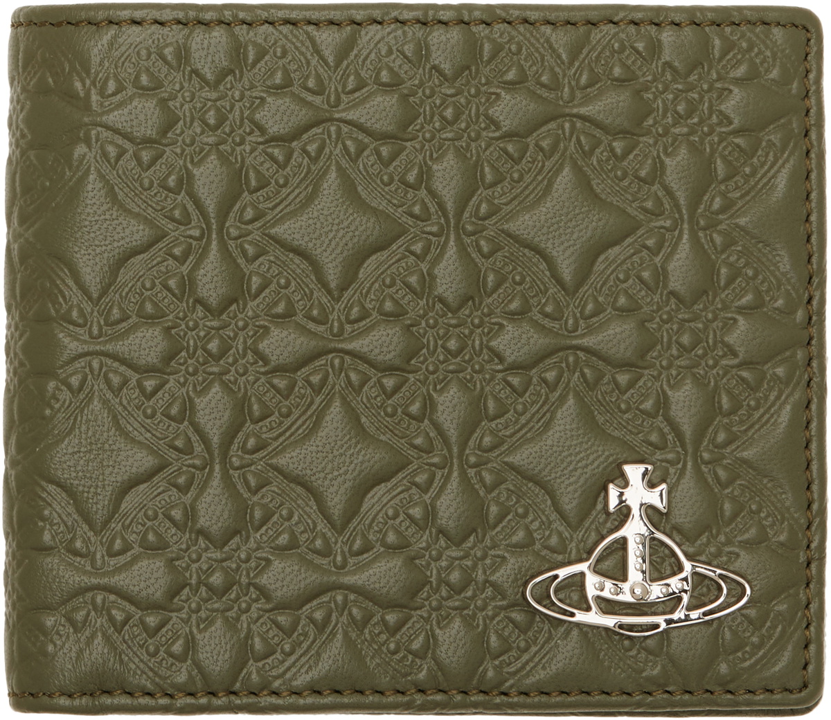 Vivienne Westwood Brown Orbmania Bifold Wallet Vivienne Westwood