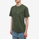 Adsum Men's Pocket T-Shirt in Oakland Green