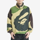 A Bathing Ape Men's Abc Camo Nylon Hooded Jacket in Green
