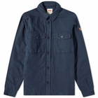 Fjällräven Men's Övik Lite Padded Shirt Jacket in Dark Navy/Dark Navy
