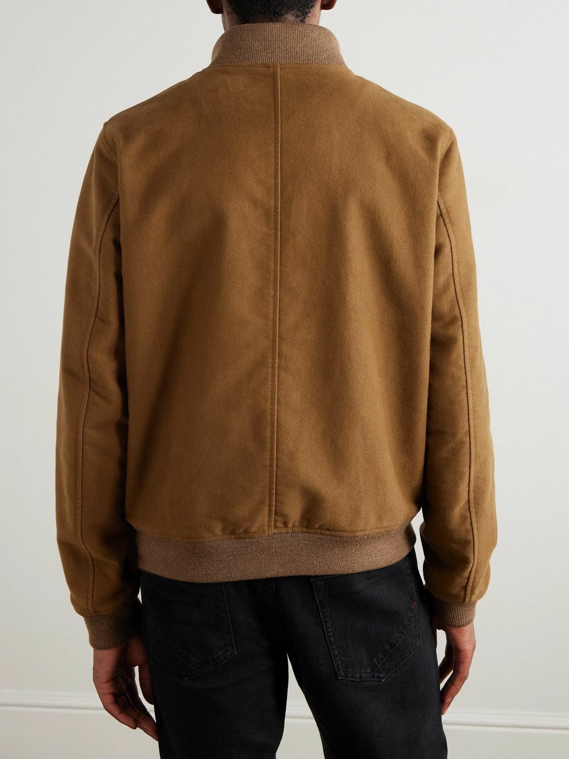 Incotex - Montedoro Cotton-Twill Jacket - Brown