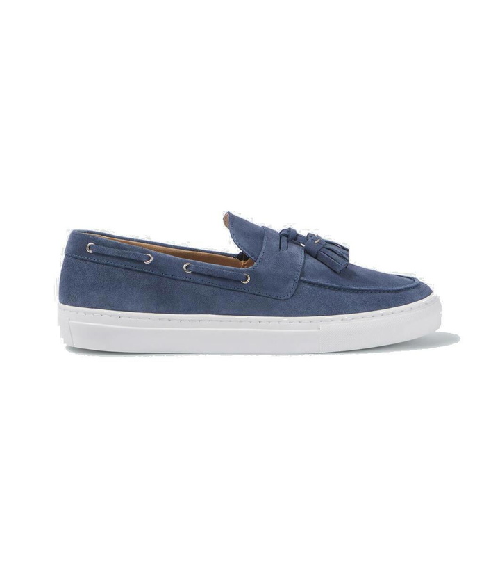 Photo: Frescobol Carioca Monta suede boat shoes