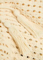 Isabel Marant étoile Zelnie Hooded Crochet-knit Mini Dress Ecru