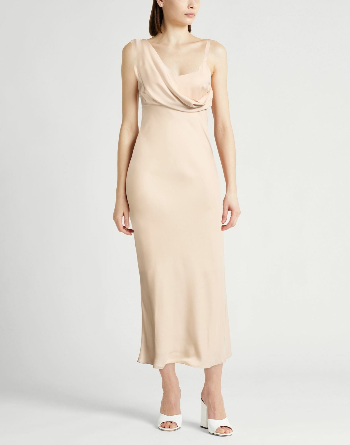 Peserico Womens Maxi dress in Beige
