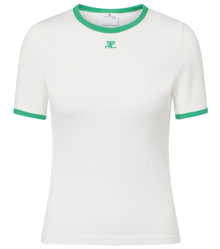 Photo: Courrèges Cotton jersey T-shirt