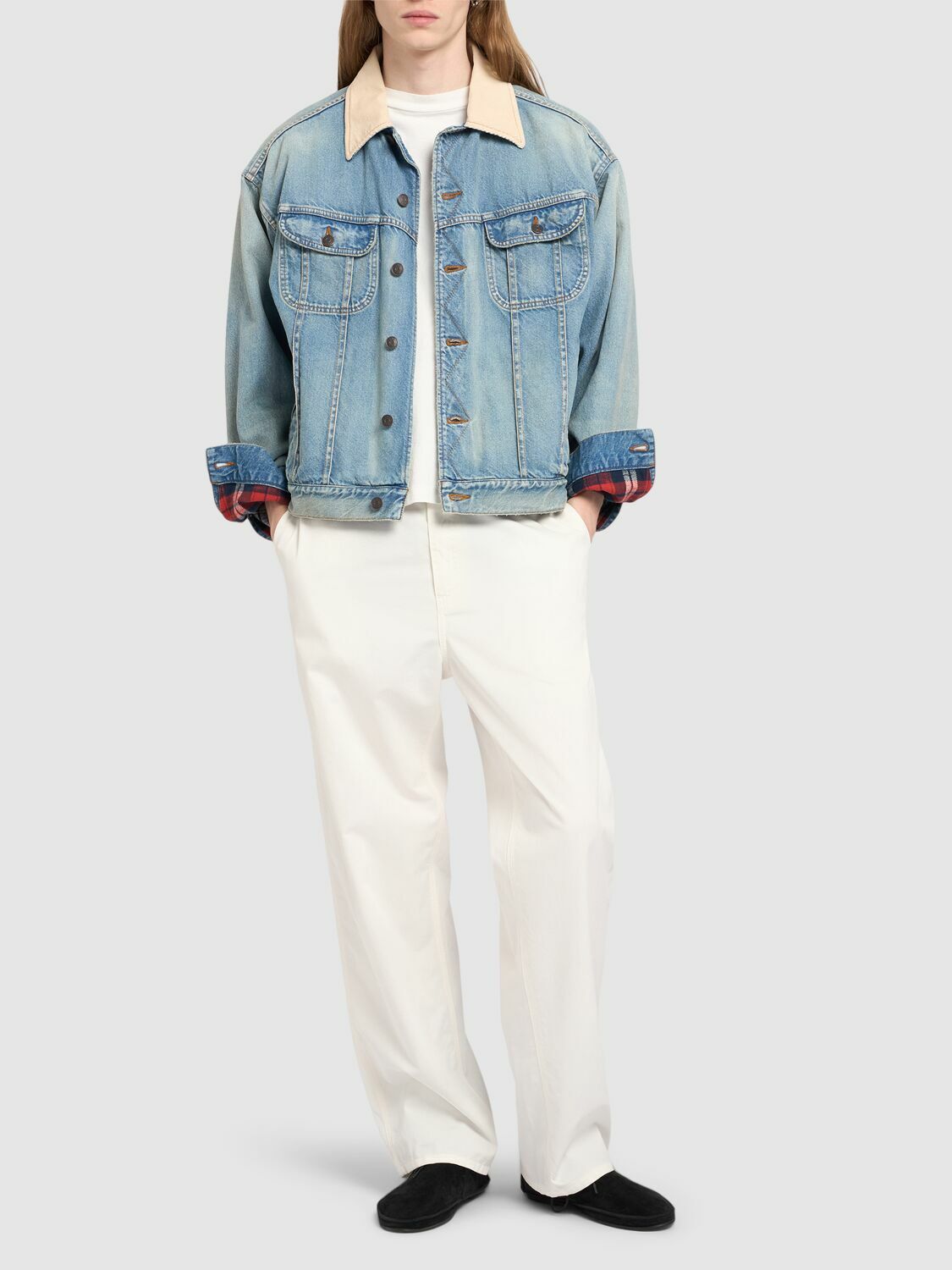 THE ROW Sankuro Cotton & Cashmere Pants The Row