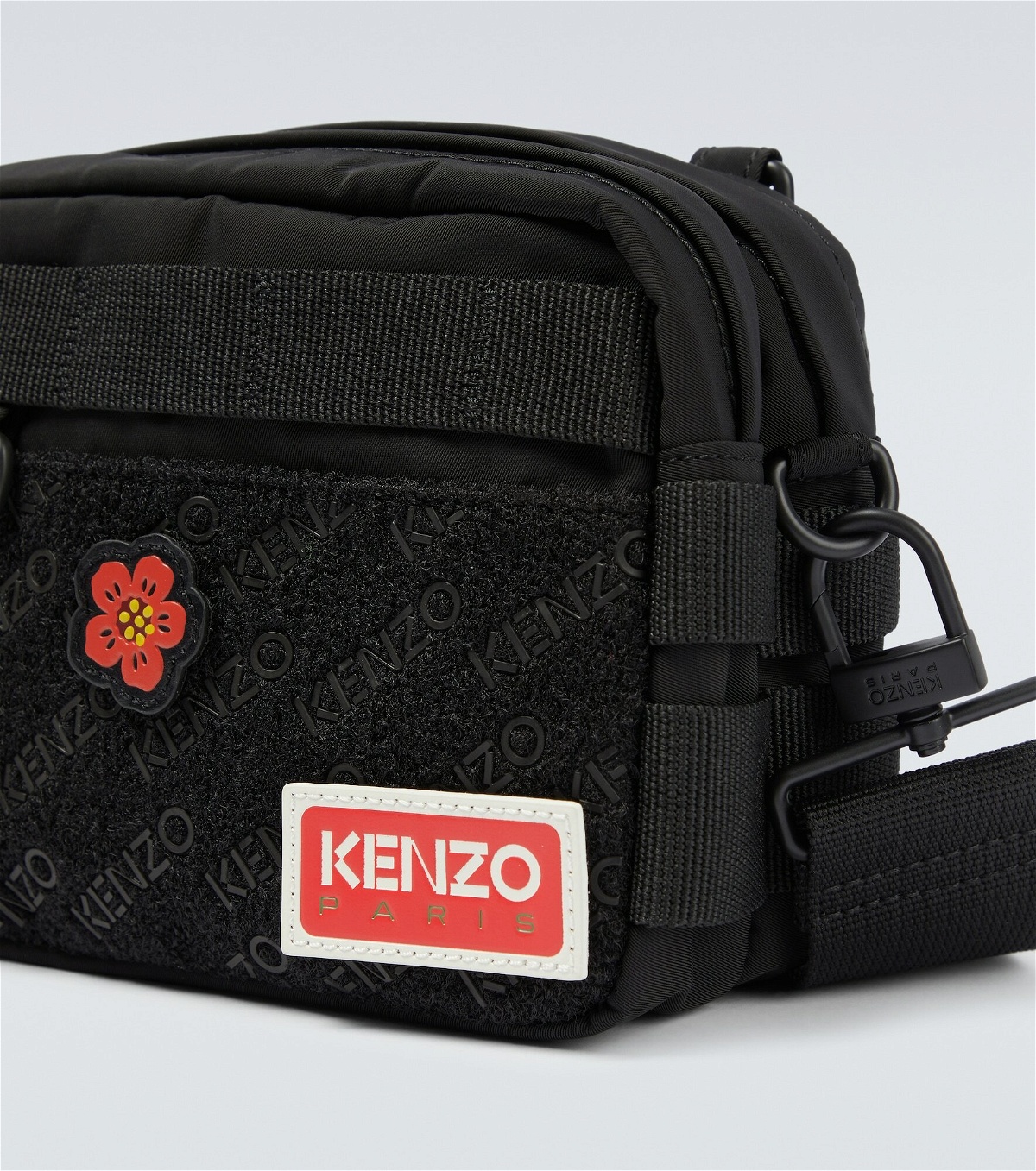 Kenzo - Appliquéd nylon crossbody bag Kenzo