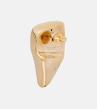 Bottega Veneta Prisma Small 18kt gold-plated earrings