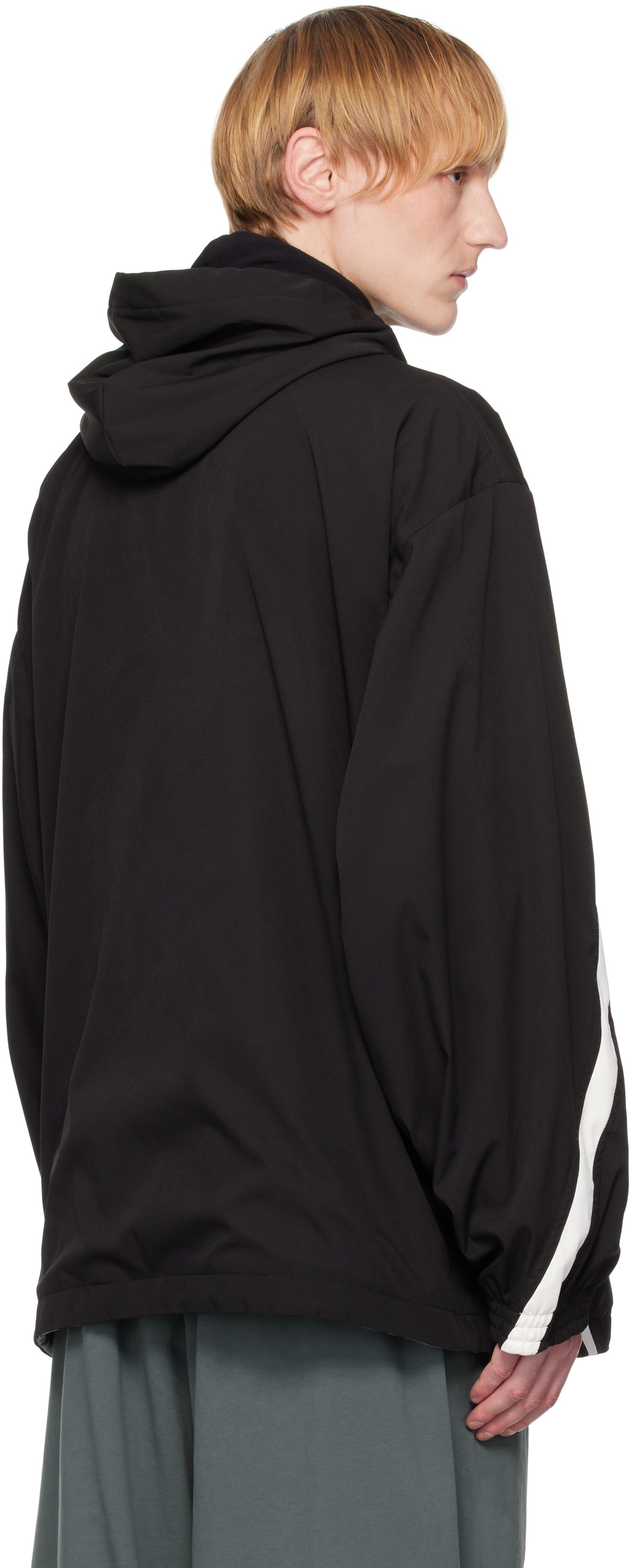 Balenciaga Black Under Armour Edition Reversible Track Jacket