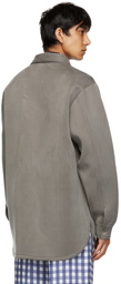 Jacquemus Grey 'La Chemise Guimauve' Shirt